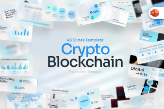 Crypto Blockchain PowerPoint Template
